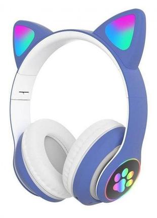 Навушники Котячі вушка Cute Headset 280ST Bluetooth MicroSD FM...