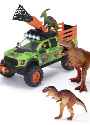 Ігровий набір Dickie Toys Полювання на динозаврів Позашляховик...