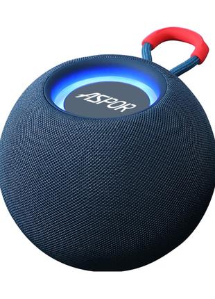Колонка Bluetooth Aspor H52-синій