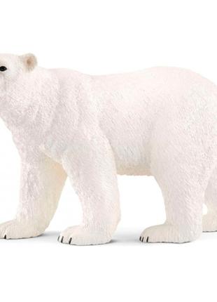 Пластикова фігурка Schleich Білий ведмідь 12,2 х 5,7 х 7,2 см ...