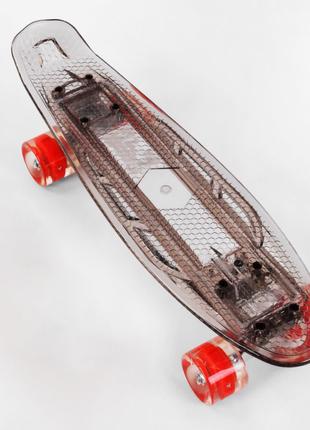 Скейт Пенні борд Best Board Grey (04523)