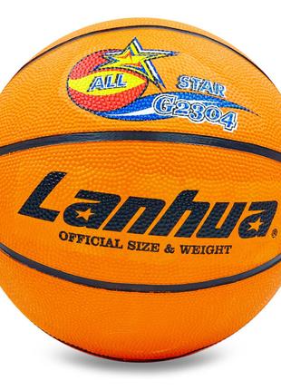 М'яч баскетбольний гумовий planeta-sport №7 LANHUA G2304 All s...