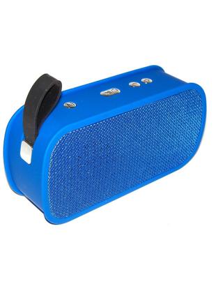 Портативна колонка блютуз колонка MP3 плеєр SPS M168 Blue