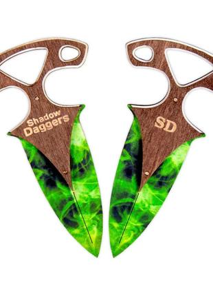 Ножі тичкові Mic CS GO Emerald (DAG-E)