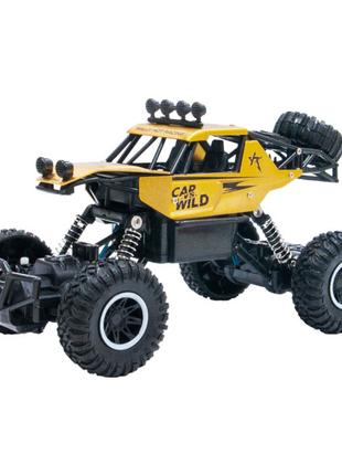 Машинка Sulong Toys Off-road crawler Сar vs Wild золота радіок...