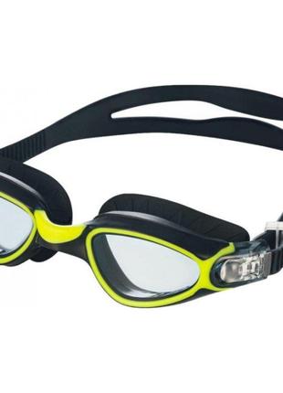 Окуляри для плавання Aqua Speed CALYPSO 6369 чорний, жовтий Ун...
