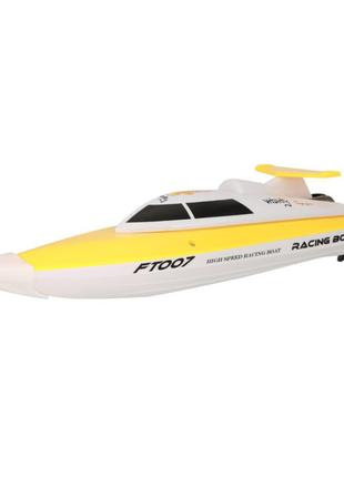 Іграшковий катер Fei lun Жовтий радіокерований (FL-FT007y)