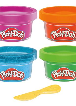 Набір для ліплення Play-Doh Міні 1 тема 4 баночки (F7172/F7558)