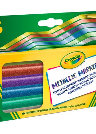 Набір фломастерів Crayola Metallic 6 кольорів (58-8828)
