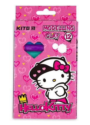 Восковий пластилін Kite Hello Kitty 12 кольорів (HK21-086)