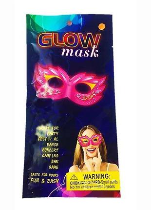 Неонова маска Glow Mask Маскарад MiC (GlowMask2)