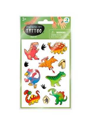 Набір тимчасових татуювань Dodo Час динозаврів (301104)