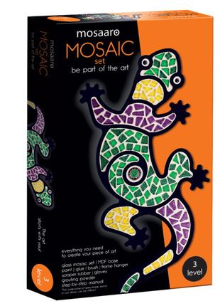 ​Набір скляної мозаїки Mosaaro Кришталеве скло Ящірка (MA3001)