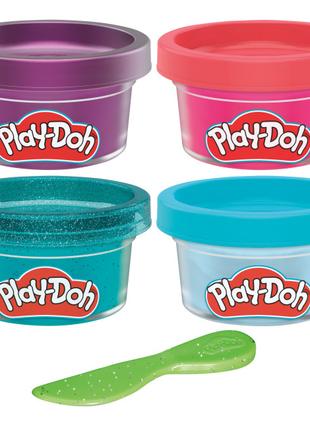 Набір для ліплення Play-Doh Міні 3 тема 4 баночки (F7172/F7570)