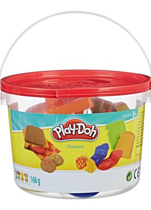 Набір для ліплення Play-Doh Міні відерко Пікнік (23414/23412)