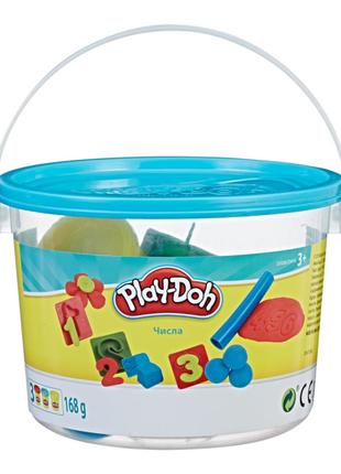Набір для ліплення Play-Doh Міні відерко Цифри (23414/23326)