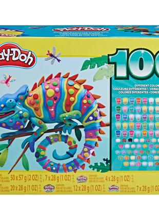 Набір для ліплення Play-Doh 100 баночок (F4636)