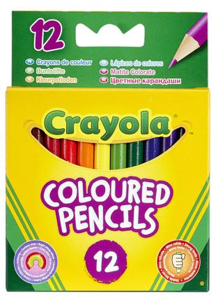Набір коротких олівців Crayola 12 шт (256250.036)