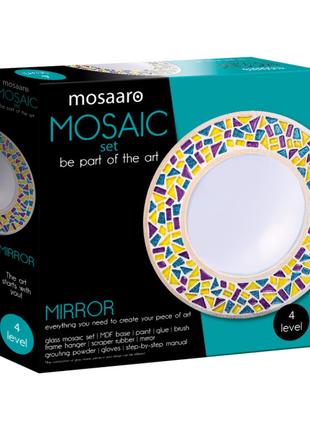 ​Набір скляної мозаїки Mosaaro Кришталеве скло Дзеркало (MA4004)