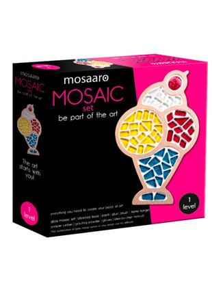 ​Набір скляної мозаїки Mosaaro Кришталеве скло Морозиво (MA1003)