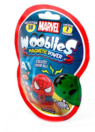 Ігровий набір Marvel Wooblies Магнітні фігурки в пакеті 2 шт (...