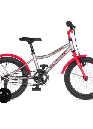 Велосипед Author Orbit II 16 сріблясто-червоний (2023004)