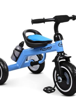 Велосипед Turbotrike Триколісний блакитний (M 3648-4)