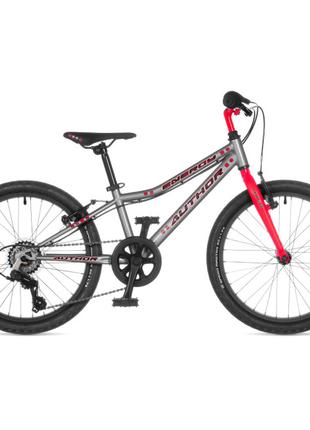 Велосипед Author Energy 20 сіро-червоний (2023016)