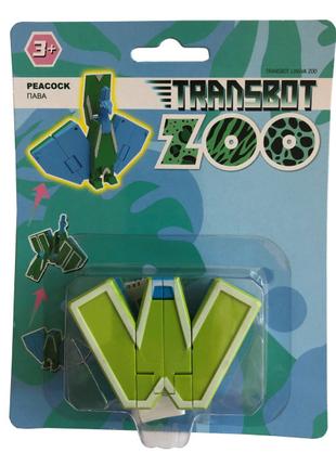 Іграшка-трансформер Transbot Lingva zoo Пава (T15507/1/T15507/...