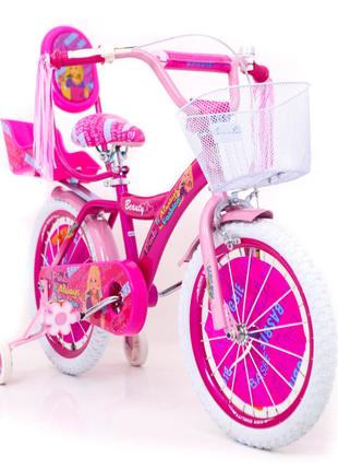 Дитячий Велосипед Rueda BARBIE 20 БАРБІ Beauty-Бьюті Рожевий