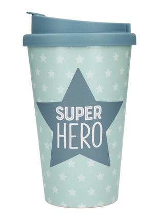Склянка Top Model Super hero 350 мл з кришкою (042180/2)