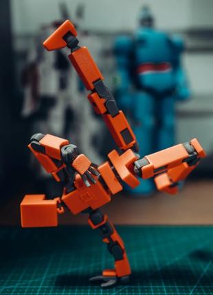 Робот LUCKY 13 шарнірна іграшка, рухлива фігурка,  НОВИНКА