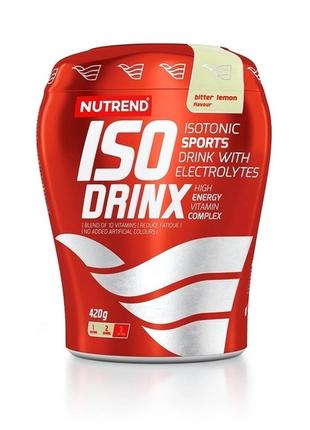 Ізотонік Nutrend ISODRINX 420g (Bitter Lemon)