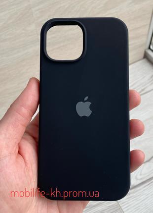 Чехол Silicone case iPhone 15 Black ( Силиконовый чехол iPhone...