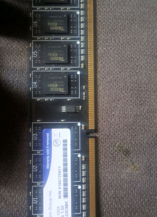 Оперативна пам'ять 4Gb DDR3 1333 Team