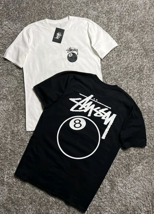 Футболка Stussy Big 8+Подарунок