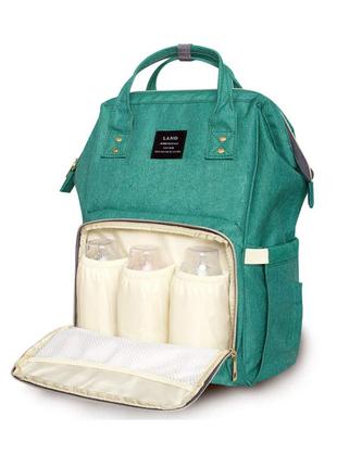 Рюкзак для мами LEQUEEN з термокишенею і органайзером (RDM DAR...