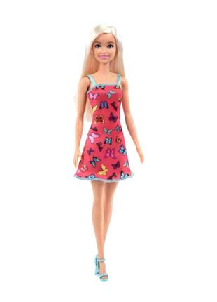 Лялька Barbie Супер стиль Блондинка у рожевій сукні (T7439/HBV05)