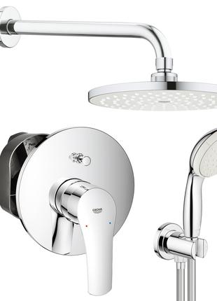 Душова система прихованого монтажу зі змішувачем Grohe Eurosma...