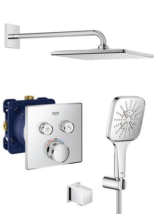 Душевая система скрытого монтажа с термостатом Grohe Grohtherm...