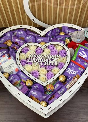 Подарунковий набір із солодощів Milka box116