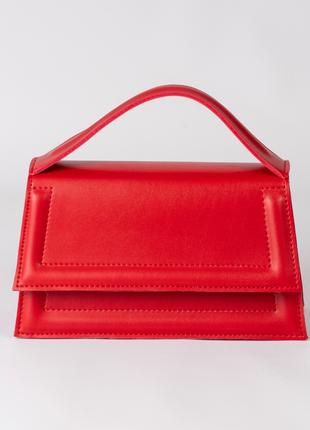 Жіноча сумка червона сумка червоний клатч кросбоді через плече су