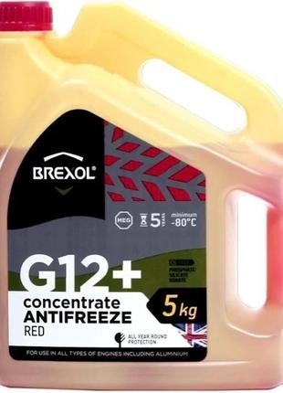 Антифриз BREXOL RED G12+ Antifreeze (красный) 5кг. BREXOL
