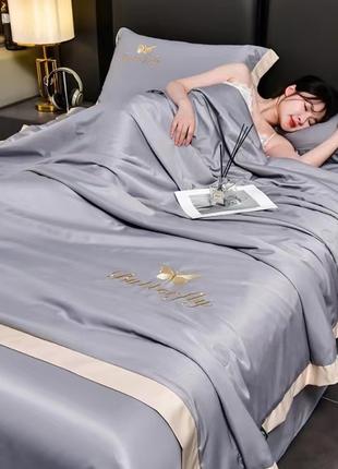 Постельное белье євро комплект Лето "Epico" летнее одеяло, про...