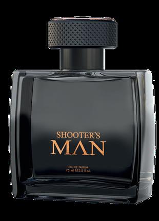 Чоловіча парфумована вода Shooters Black, 75 мл