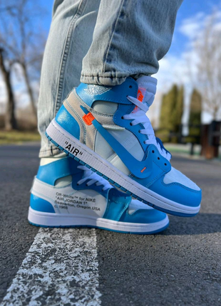 Чоловічі кросівки NIKE AIR JORDAN  1 “OFF-WHITE