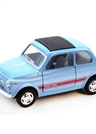 Машинка KINSMART Fiat 500 (голубая)