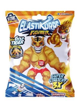 Стретч-игрушка Elastikorps серии "Fighter" – Золотой Тигр