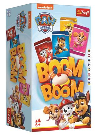 Настольная игра Boom Boom: Paw Patrol / Бум Бум: Щенячий Патруль