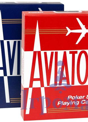 Покерні карти Aviator Poker Size/Playing Cards Aviator Poker Size